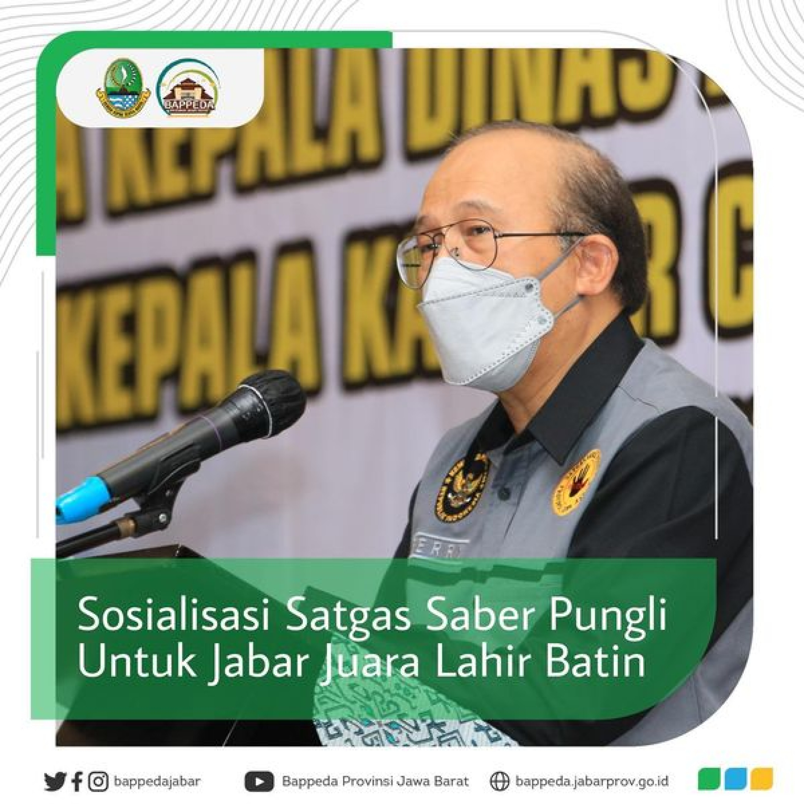 saberpungli jabar - Sosialisasi Pencegahan Pungutan Liar Satgas Saber Pungli Provinsi Jawa Barat