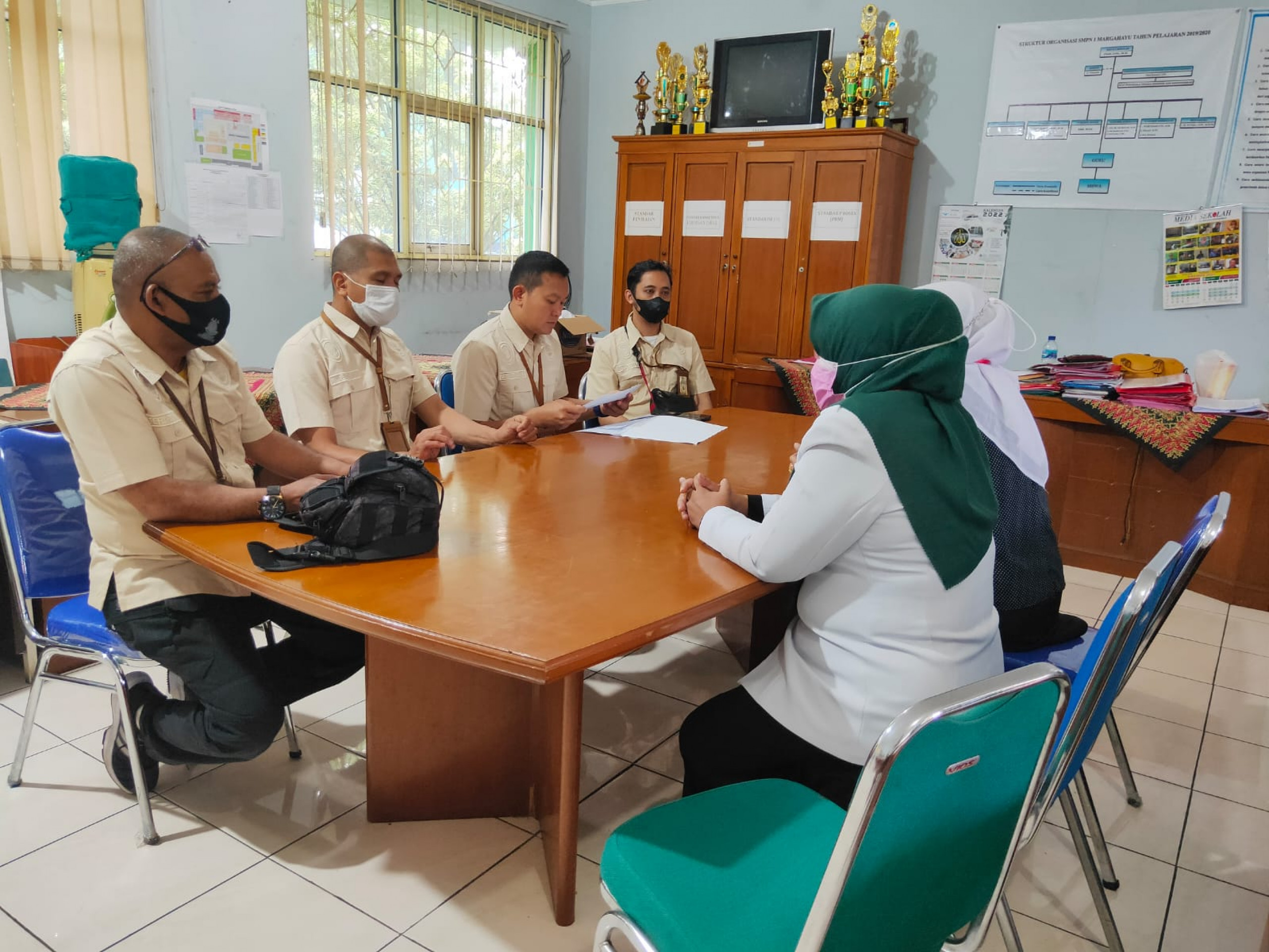 saberpungli jabar - Kegiatan pencegahan Anti Pungli serta monitoring pelaksanaan PPDB tahun 2022  Margahayu Kab Bandung dan Kota Bandung